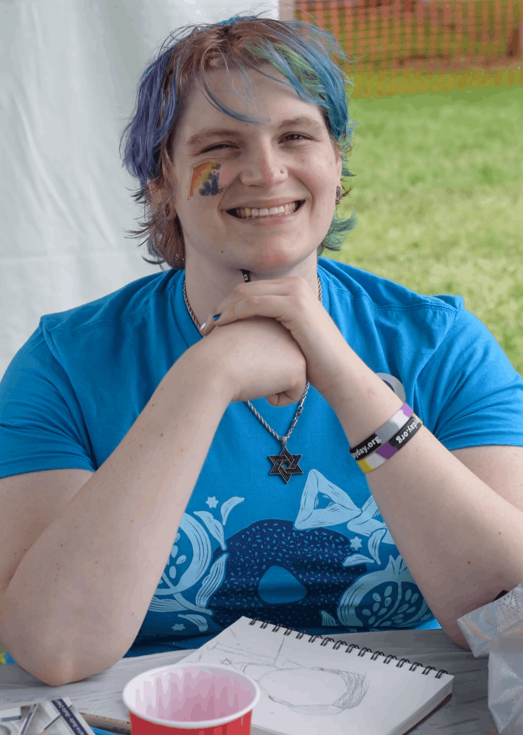 Alexandria at the Jewish Cultural Festival in Dayton